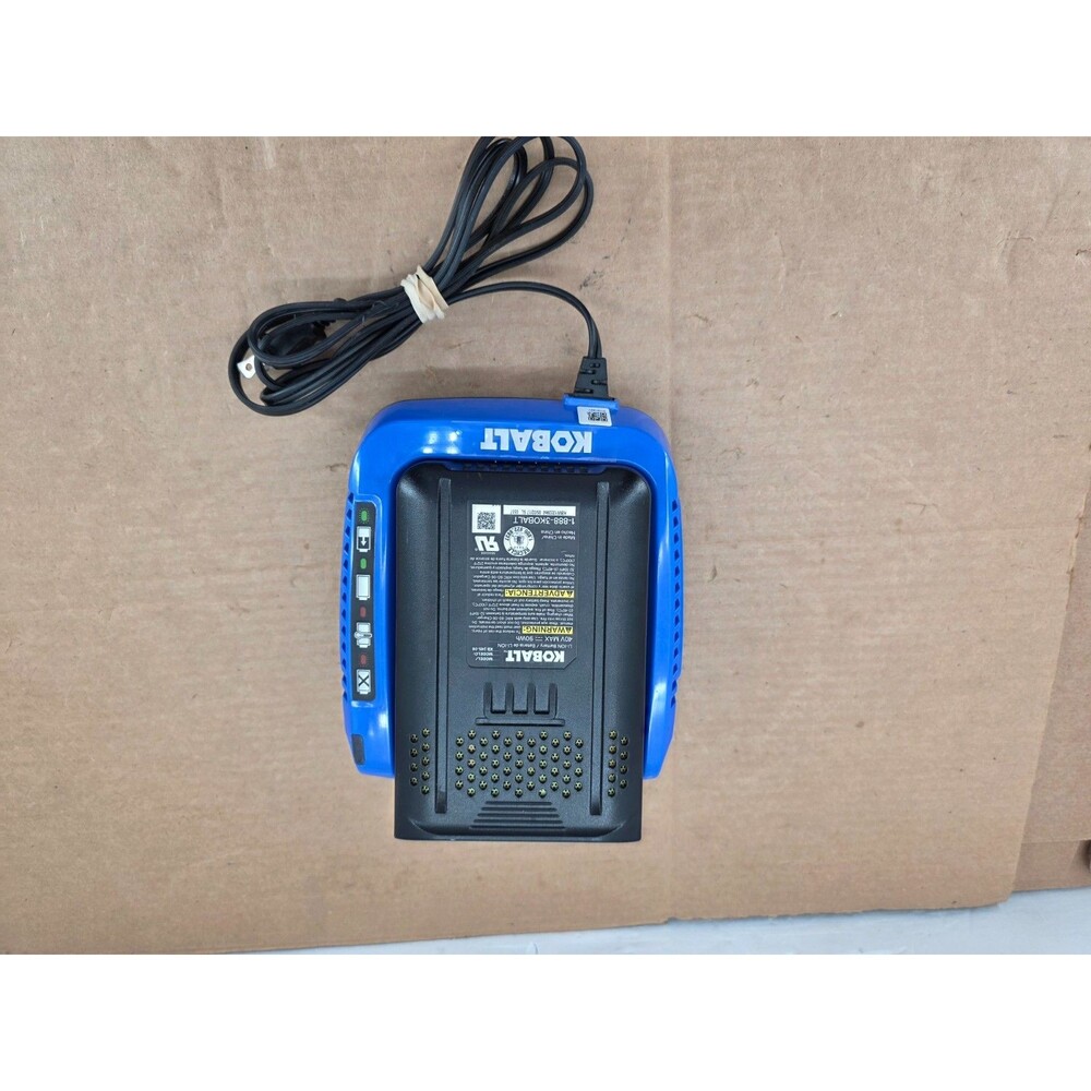 KOBALT 40V Max Batteries 2.5Ah KB 245-06 and Charger Lithium Ion